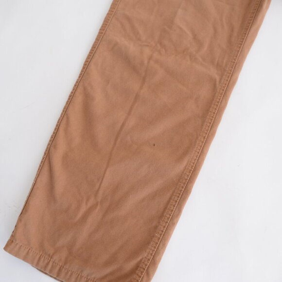 32 Degrees Heat Tan Heavyweight Cotton Lined Carpenter Dungarees Pants 38X32 - Picture 5 of 14